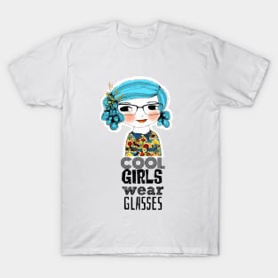 Cool Girls Wear Glasses -- Caroline T-Shirt